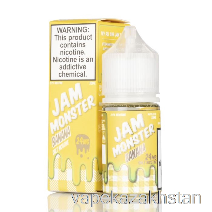 Vape Disposable Banana - Jam Monster Salts - 30mL 24mg